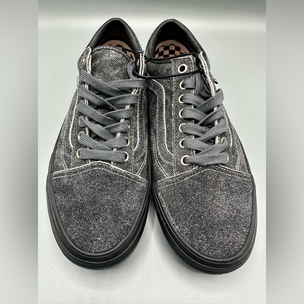 VANS X QUASI Skate Old Skool black denim style Men’s Sneakers. size 7 - Picture 2 of 10